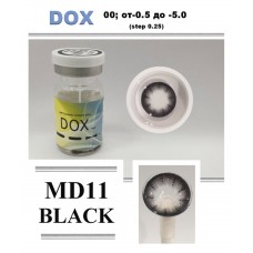DOX MD11 Black D=14.2mm до -5.00