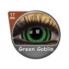 Черные мини-склеры "Зеленый Гоблин" green goblin 17 мм