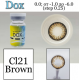 DOX Cl-21 brown D=14 mm до -6