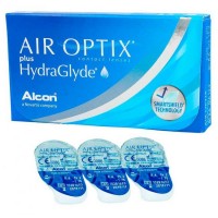 Air Optix plus Hydraglyde (3 шт)