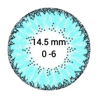 EOS Fay Blue D=14,5 mm до -6