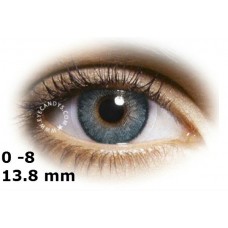 Freshlook colorblends sterling gray 13.8 mm до -8